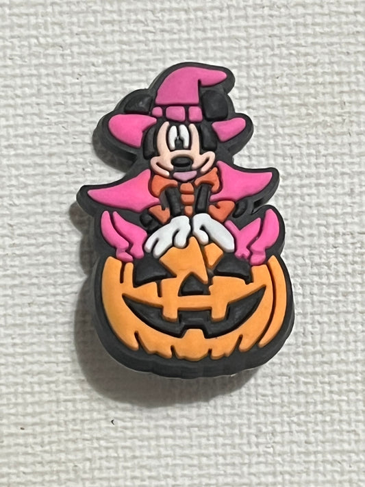 Minnie on a Pumpkin